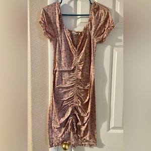 Pretty in pink floral spring/summer dress